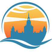 Логотип Центра морских исследований МГУ имени М.В. Ломоносова