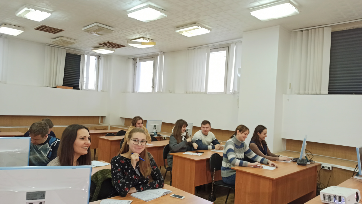 В классе