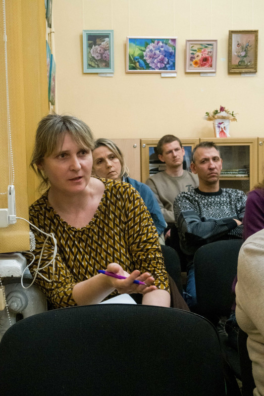 С. Станичный в ЦГБ