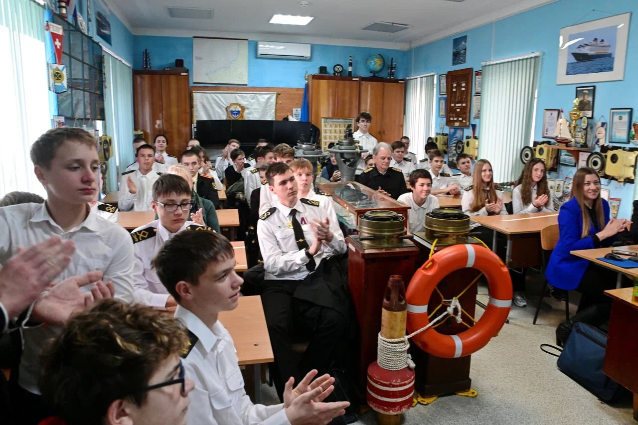 В гостях у детской морской флотилии